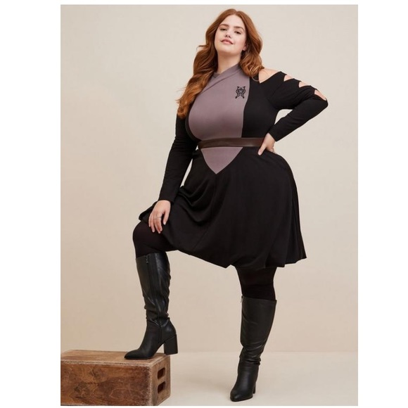 TORRID NWT STAR WARS THE MANDALORIAN AHSOKA DRESS - Picture 1 of 5
